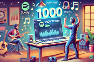 First 1000 streams on Spotify